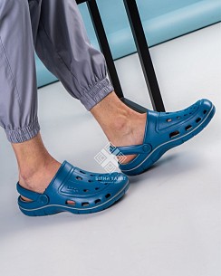 Взуття медичне чоловіче Coqui Jumper синій-сірий
